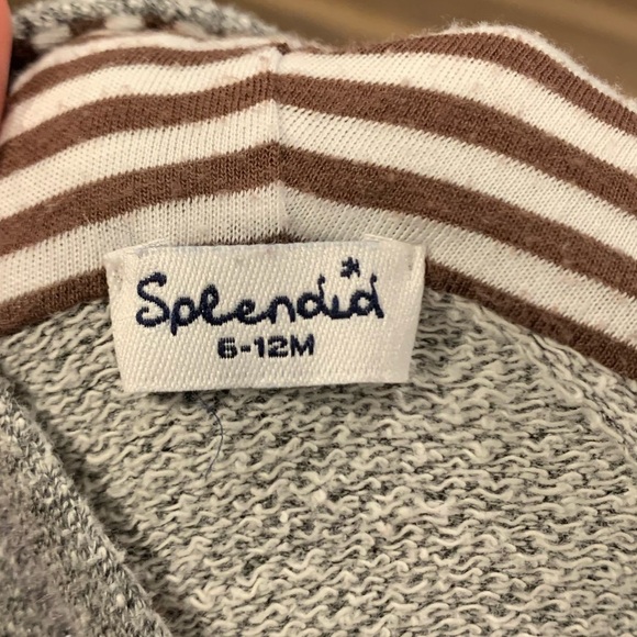 Splendid Baby Sweatshirt Sweatpant One Piece Set - Picture 3 of 3